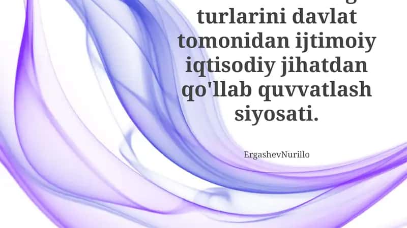 Biznes va uning turlari