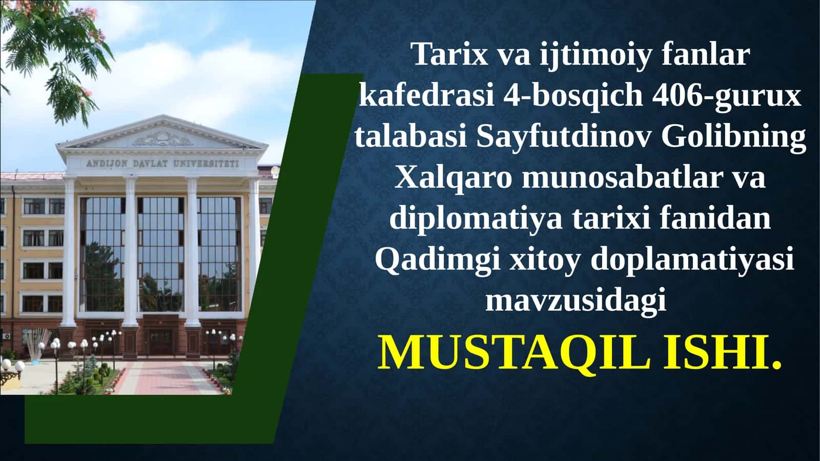 Qadimgi Xitoy diplomatiyasi