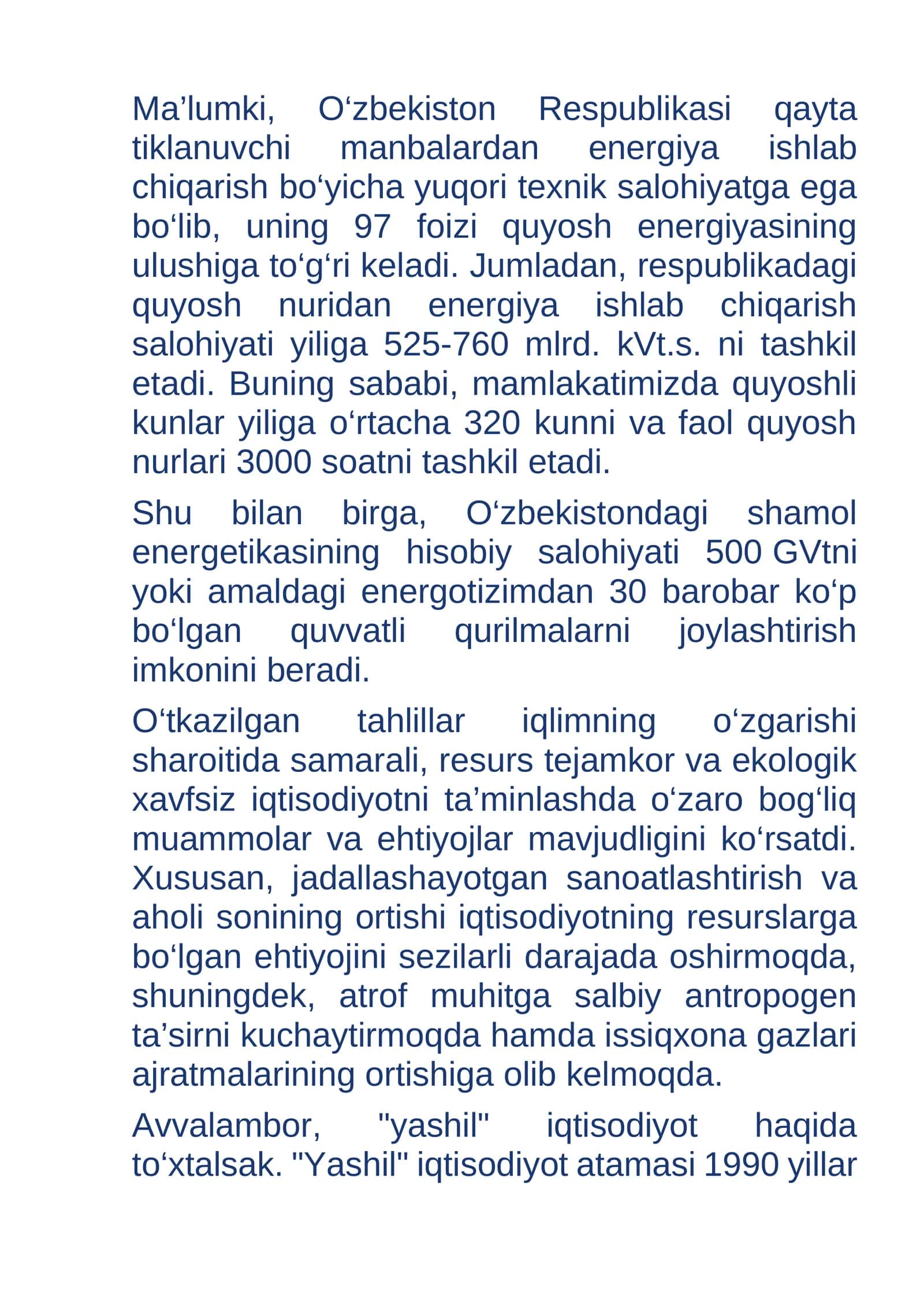 Energetika Resurslari