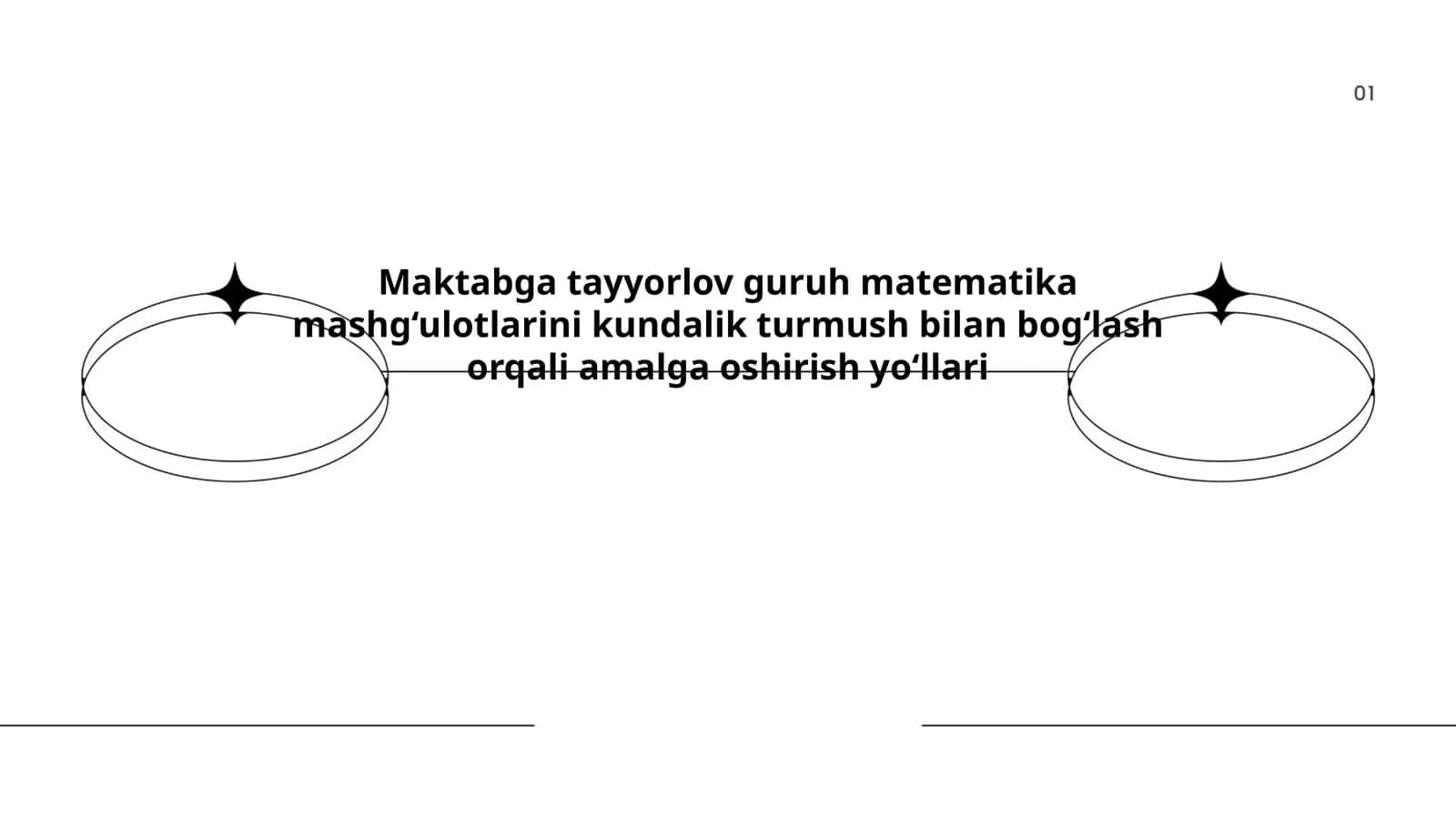 Kundalik matematika mashg'ulotlari