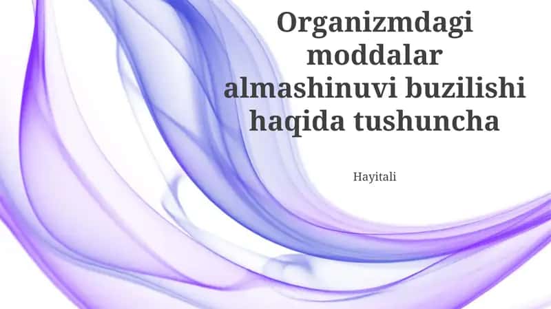 Oqsil almashinuvi buzilishlari