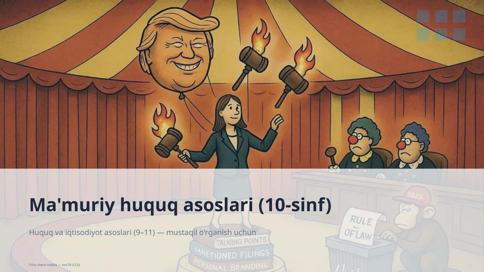 Ma'muriy huquq asoslari (10-sinf)