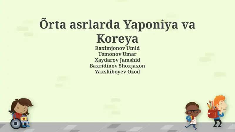 Yaponiya va Koreyaning o'rta asrlari: Siyosat, jamiyat va iqtisodiyot