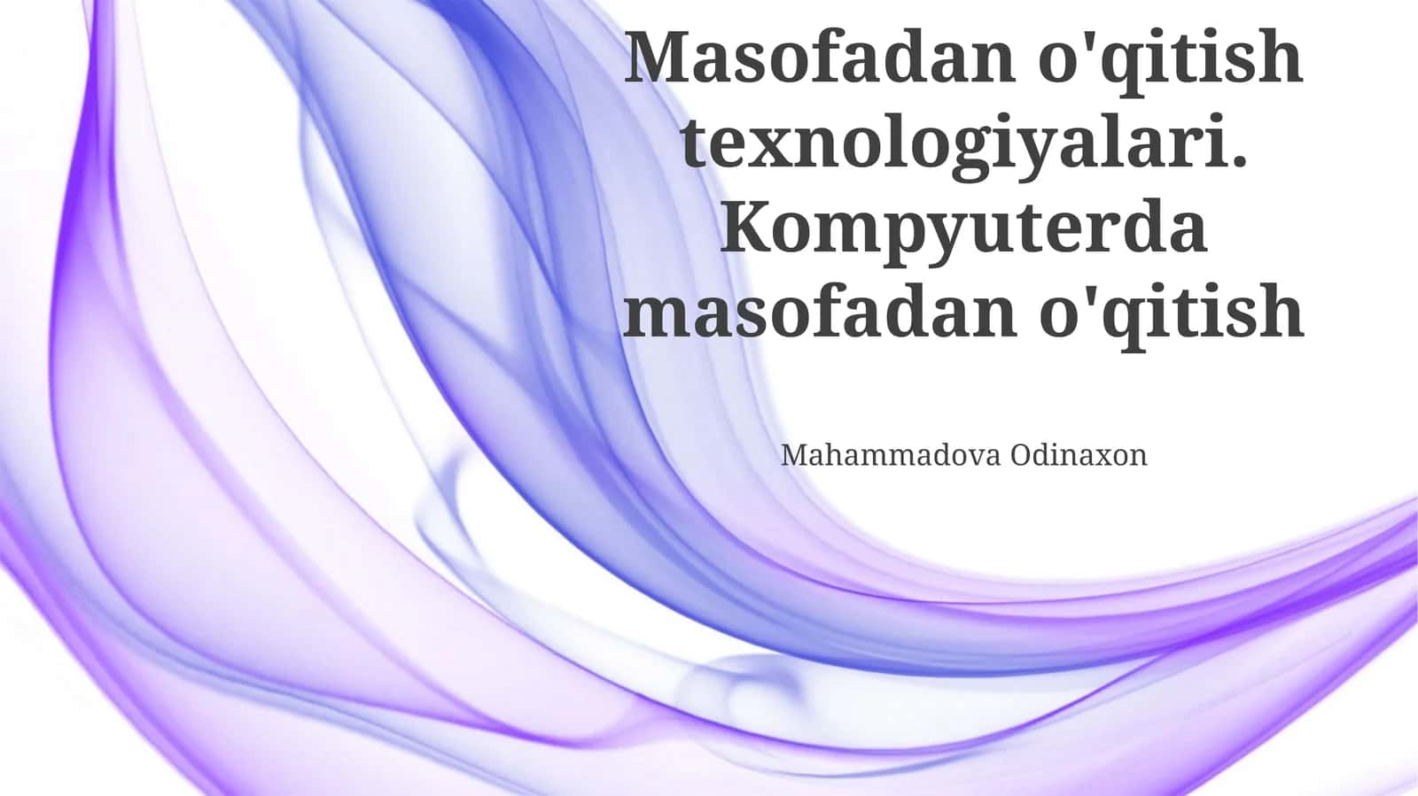 Masofaviy taʼlim texnologiyalari: Tarix, Zamonaviy Imkoniyatlar va Istiqbollar