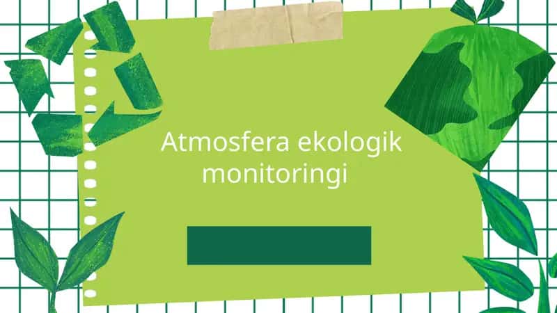 Atmosfera ekologik monitoringi