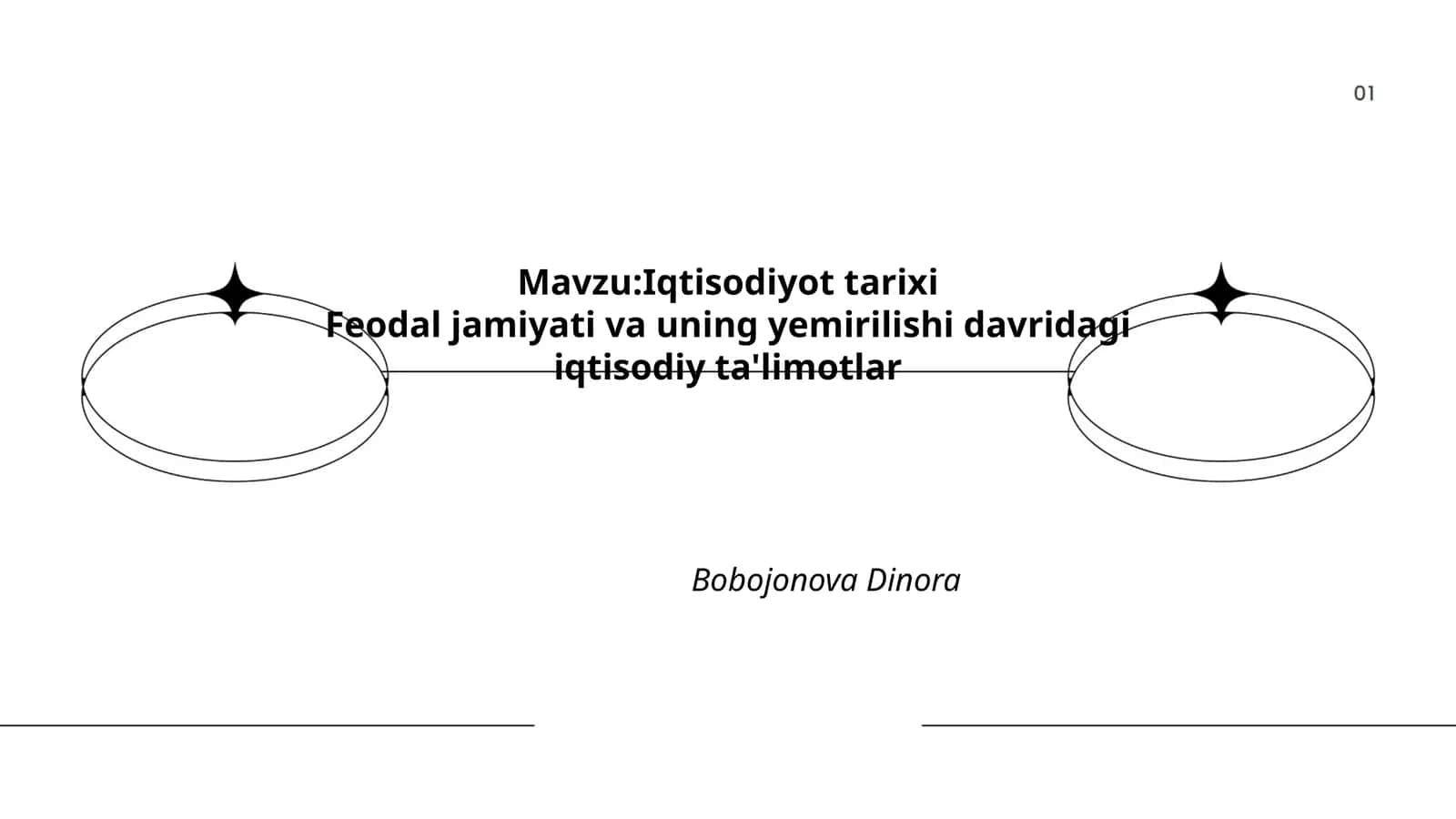 Feodal jamiyatning iqtisodiy asoslari
