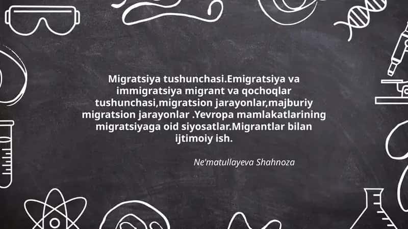Migratsiya tushunchasi