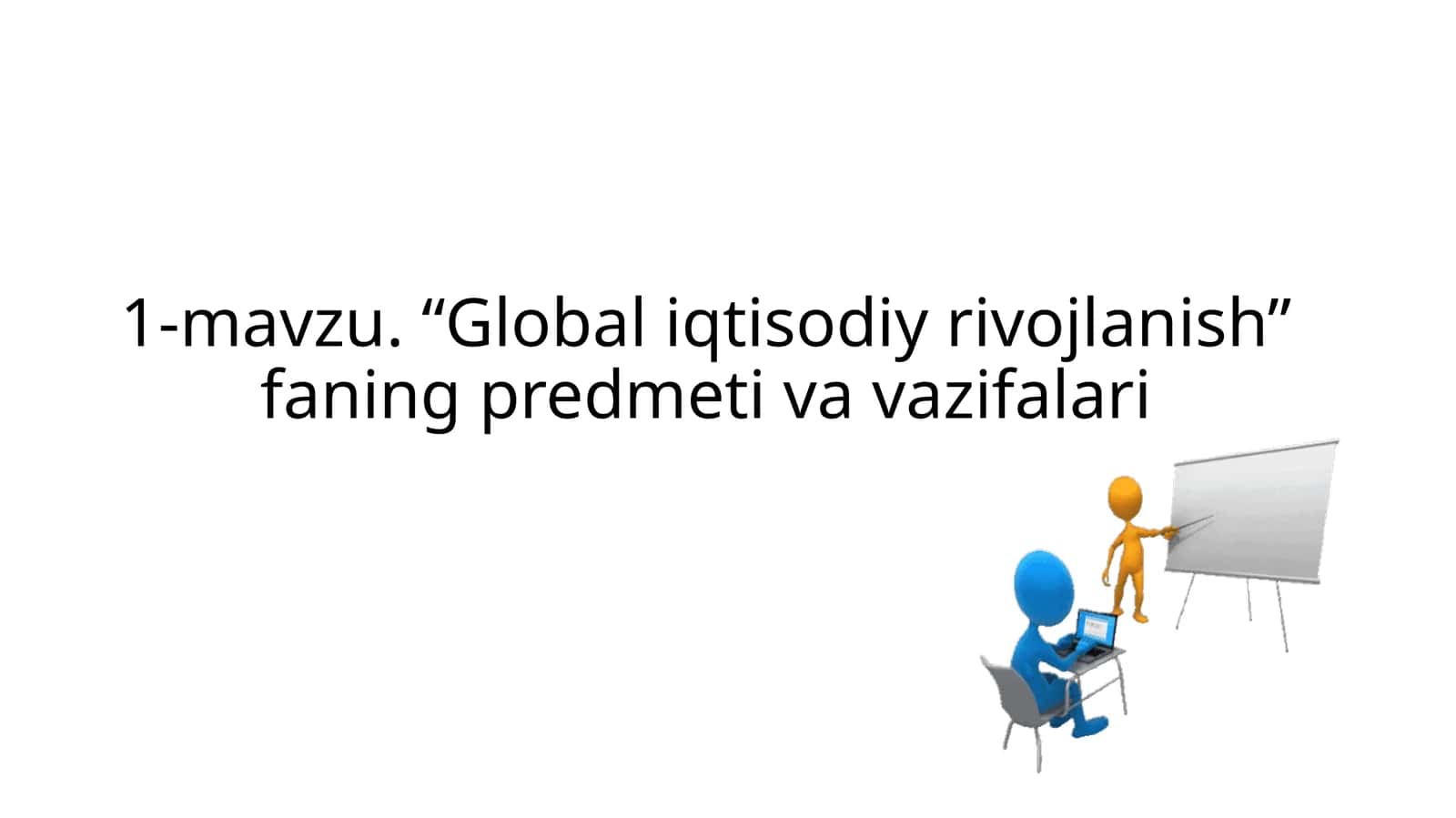 Global iqtisodiy rivojlanish