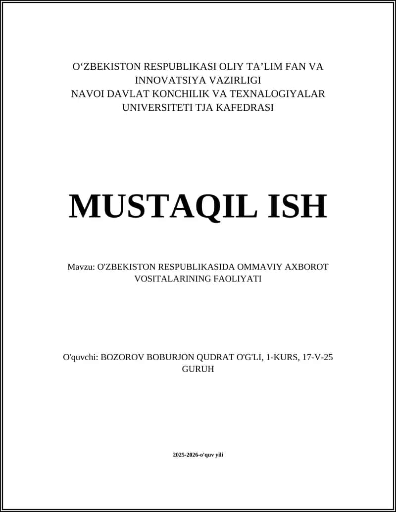 Ommaviy axborot vositalarining tarixiy rivojlanishi