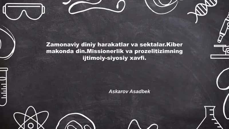 Zamonaviy diniy harakatlar va sektalar