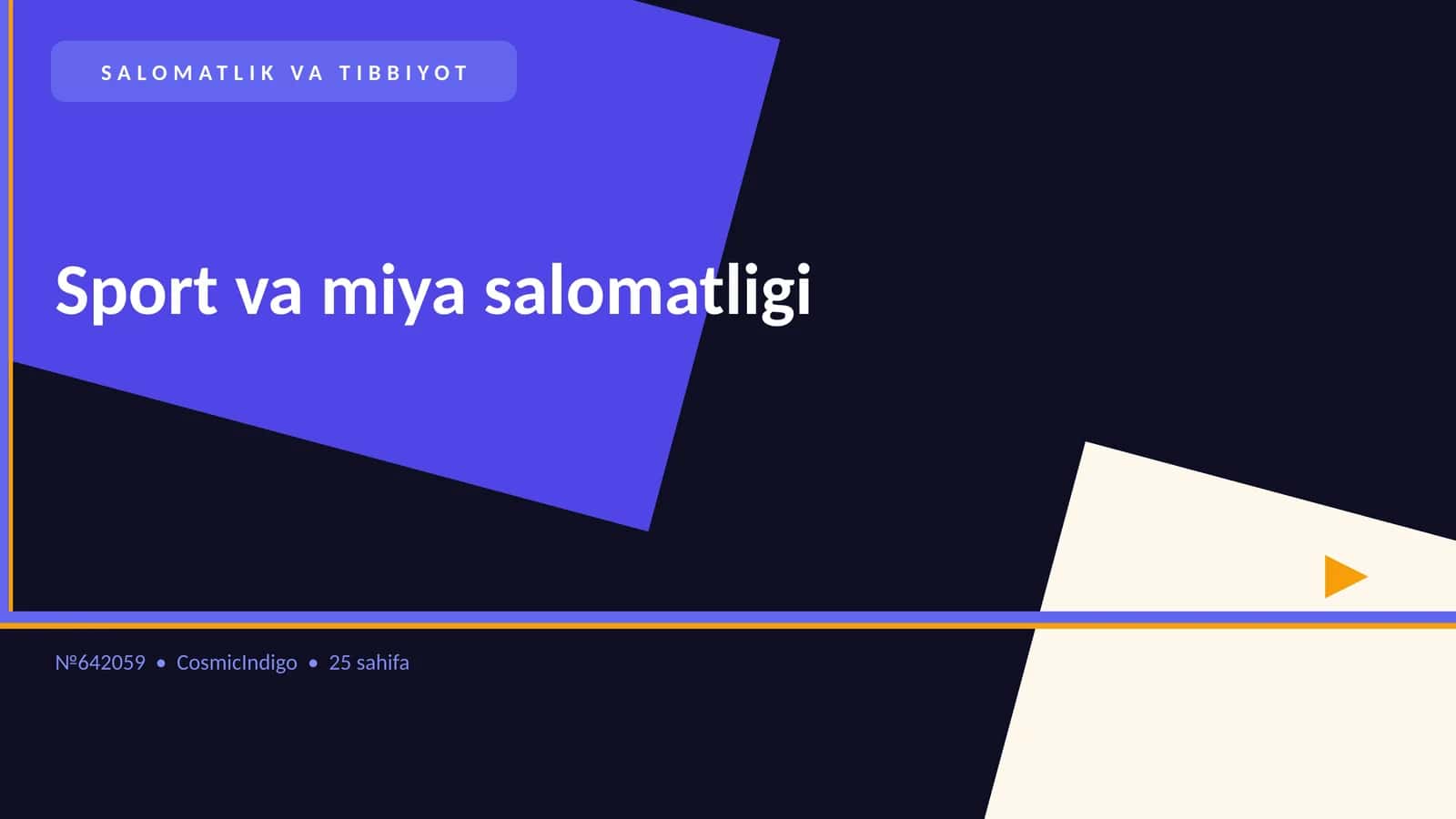 Sport va miya salomatligi