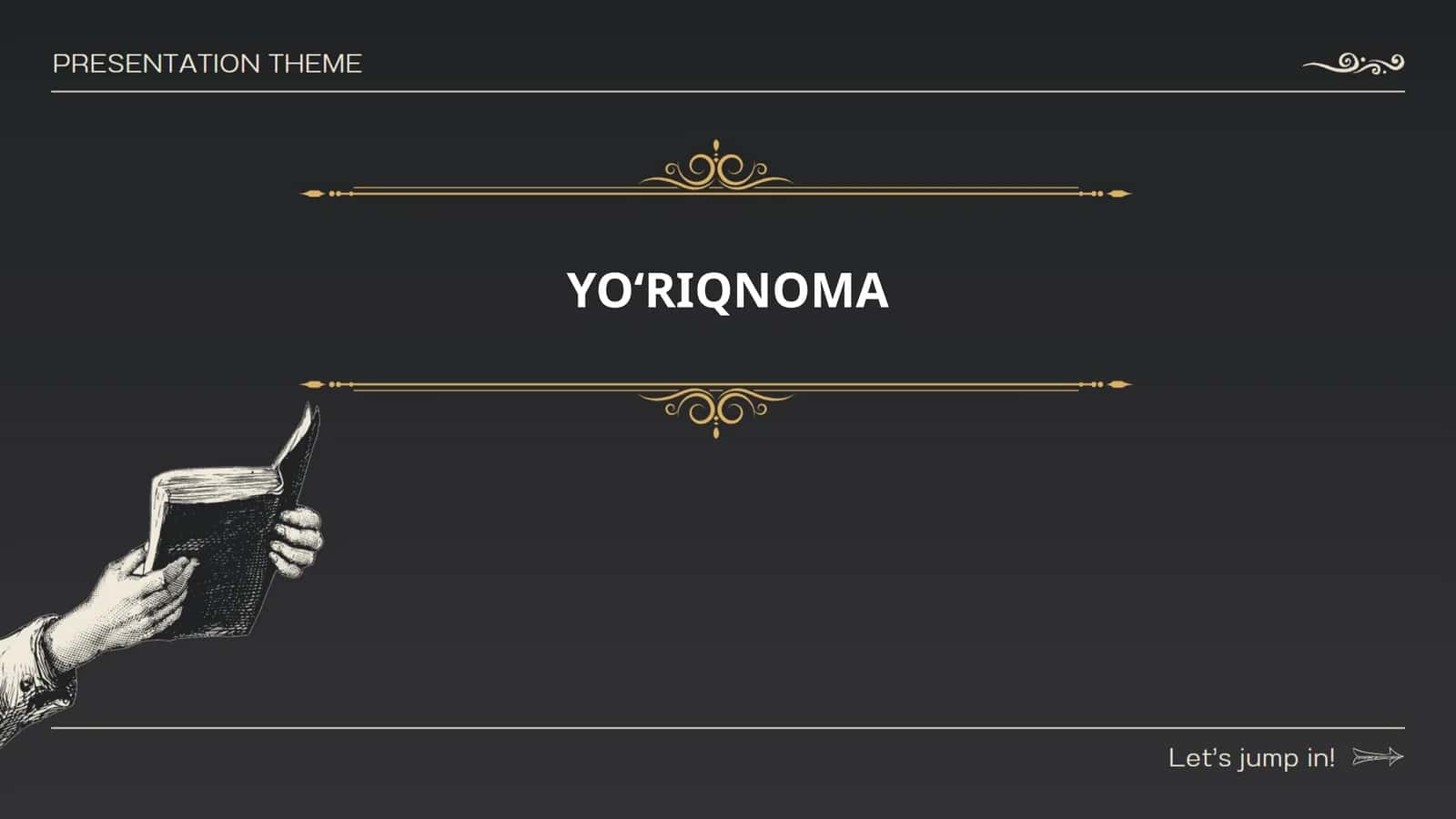 YOʻRIQNOMA