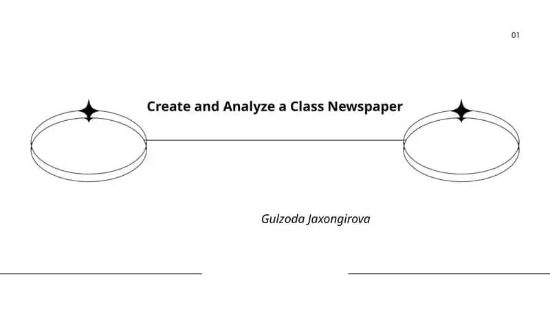 Create and Analyze a Class Newspaper