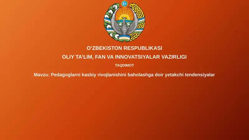 Zamonaviy Pedagoglik baholash