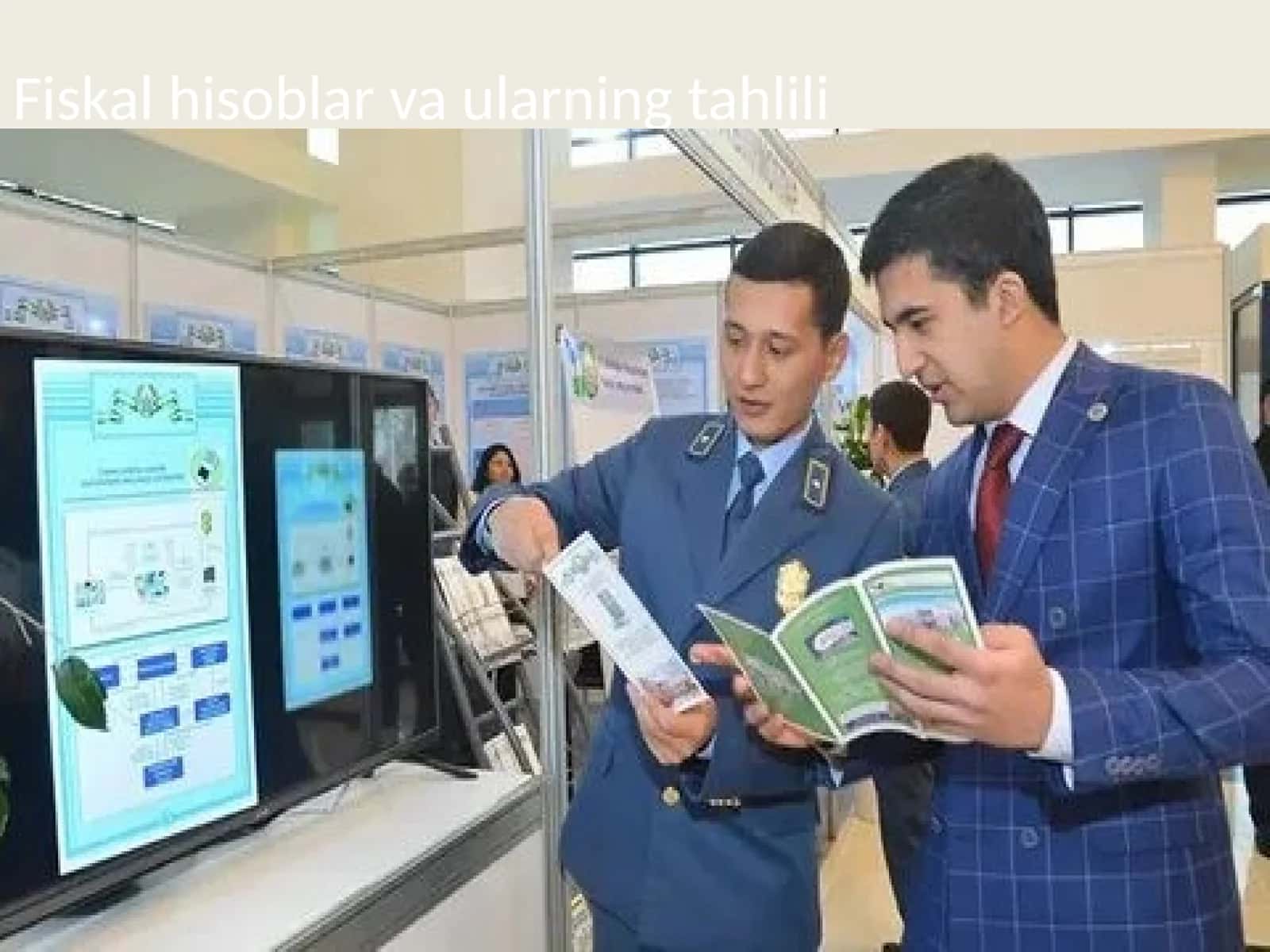 Fiskal hisoblar va ularning tahlili