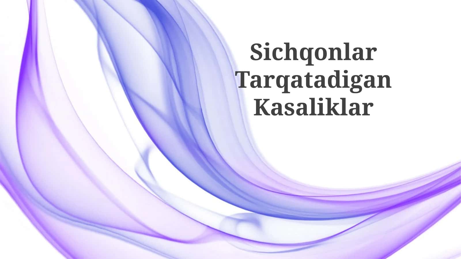 Sichqonlar Tarqatadigan Kasaliklar