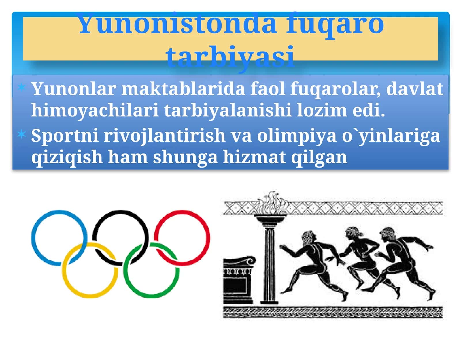 Yunonlarmaktablaridafaolfuqarolar