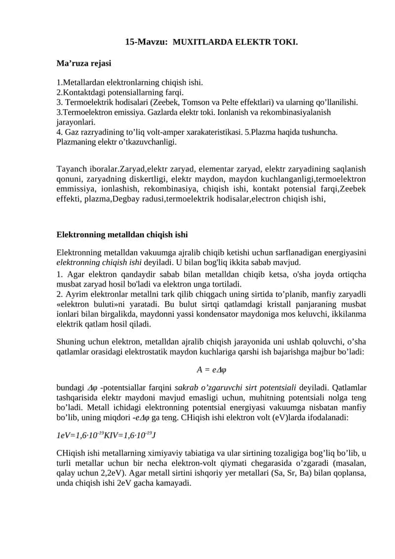MUXITLARDA ELEKTR TOKI