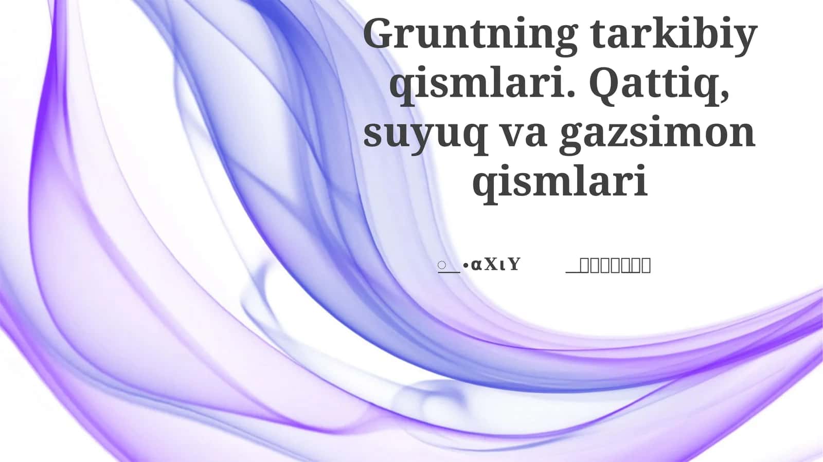 Betonning tarkibiy qismlari