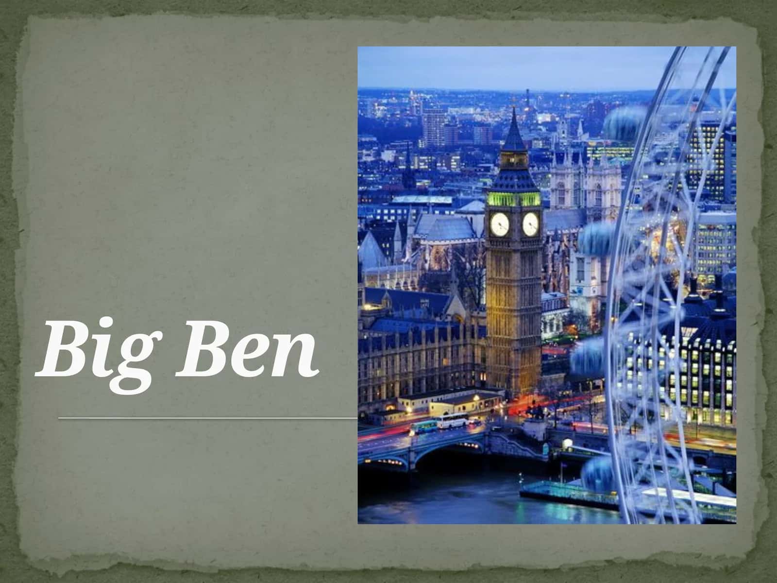 Big Ben