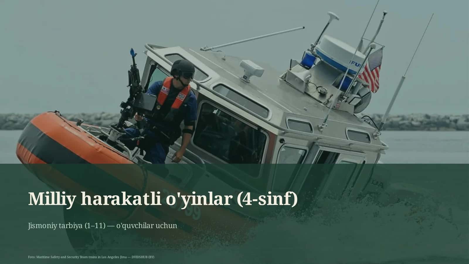 Milliy harakatli o'yinlar (4-sinf)