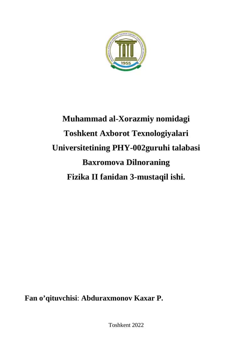 Erkin atomlarning energetik sathlari