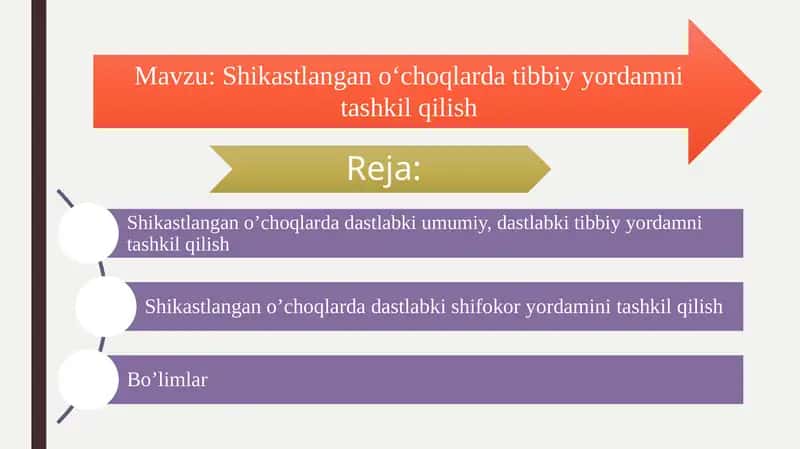 Birinchi tibbiy yordam
