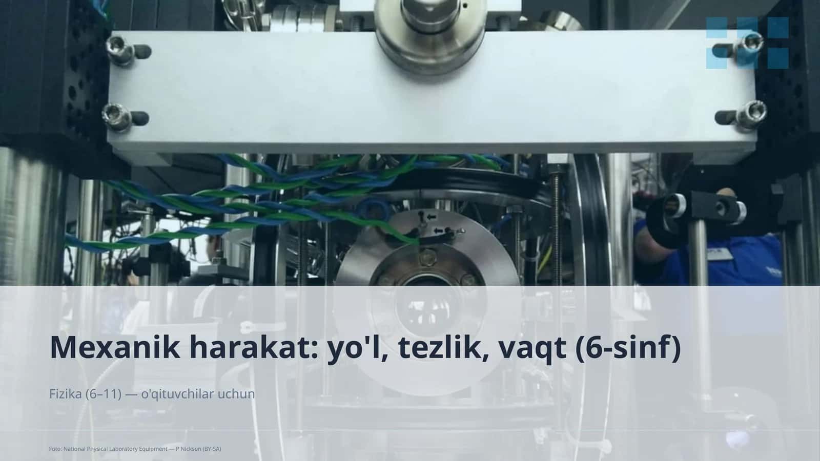 Mexanik harakat: yo'l, tezlik, vaqt (6-sinf)