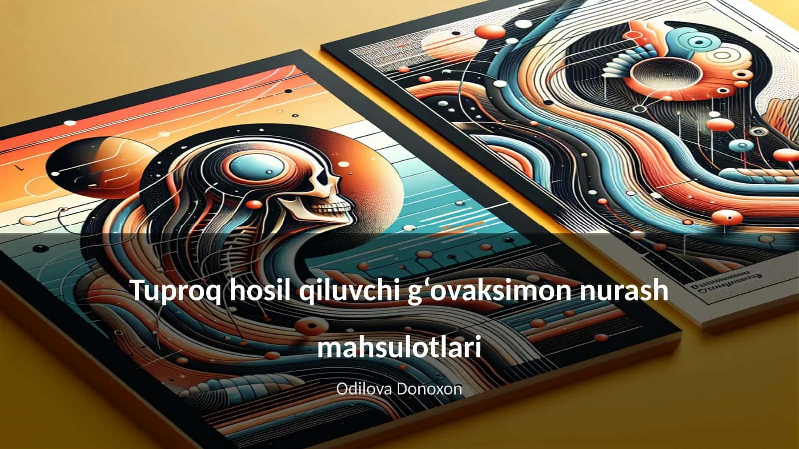 Tuproq hosil qiluvchi g‘ovaksimon nurash mahsulotlari
