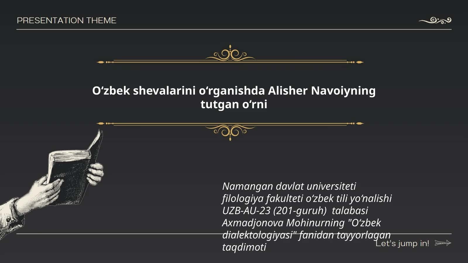 O‘zbek dialektologiyasi