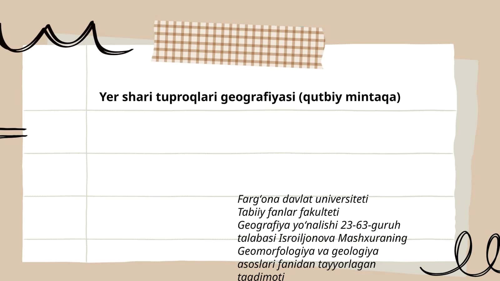 Yer shari tuproqlari geografiyasi (qutbiy mintaqa)