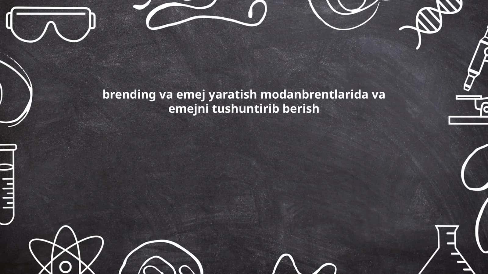 Moda Brendlarida Brend Identitetini Yaratish