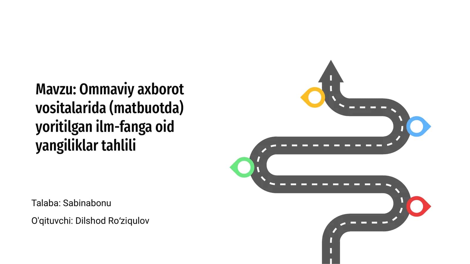 Ommaviy axborot vositalarida (matbuotda) yoritilgan ilm-fanga oid yangiliklar tahlili