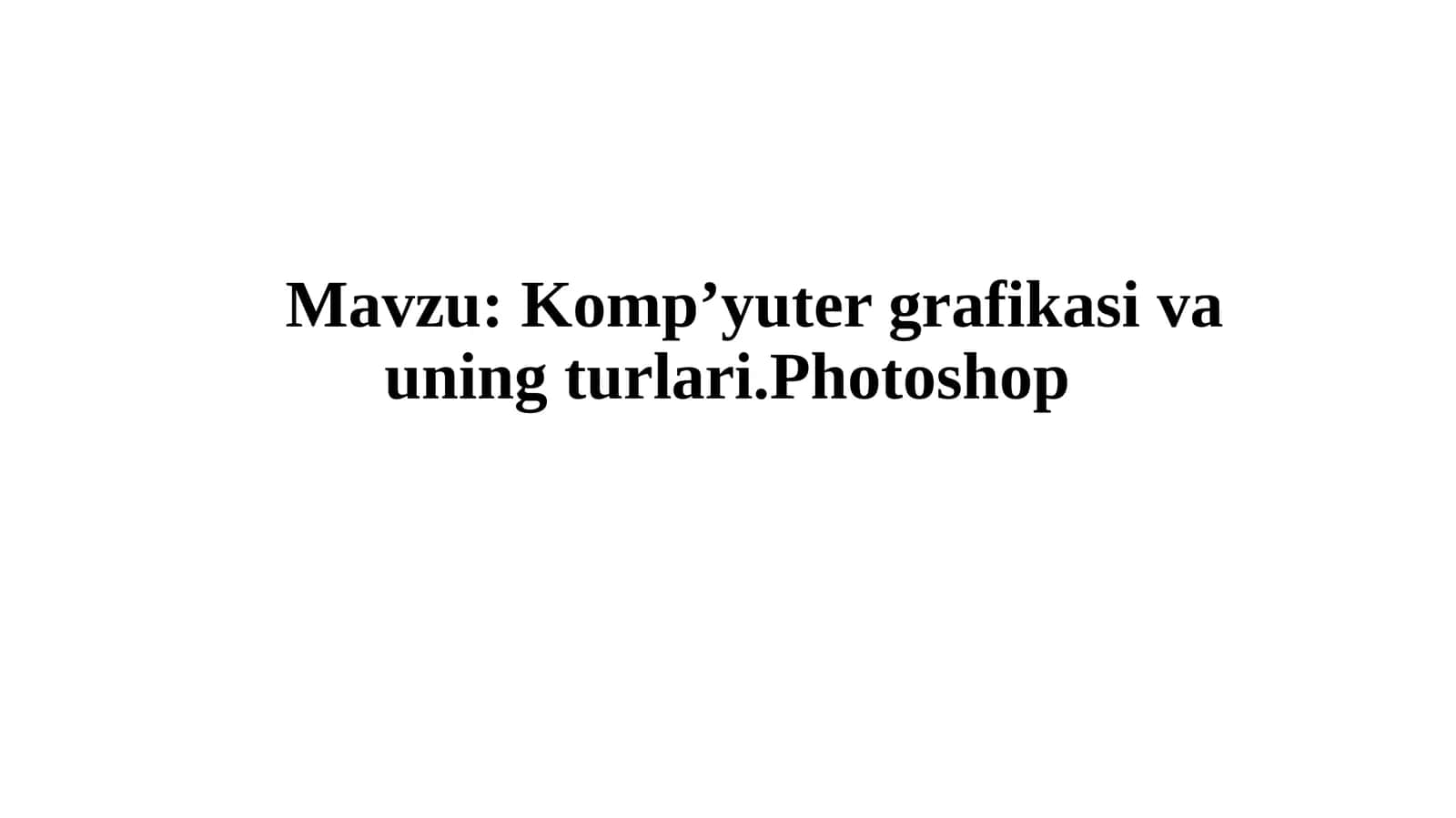 Photoshop