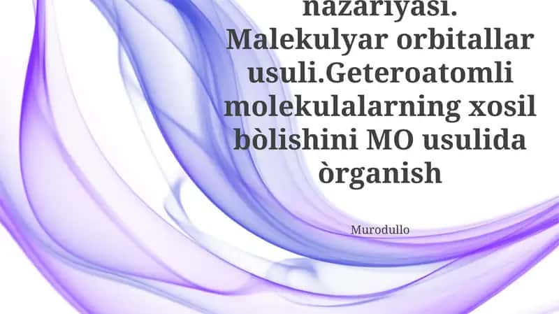 Valent boĝlar nazariyasi
