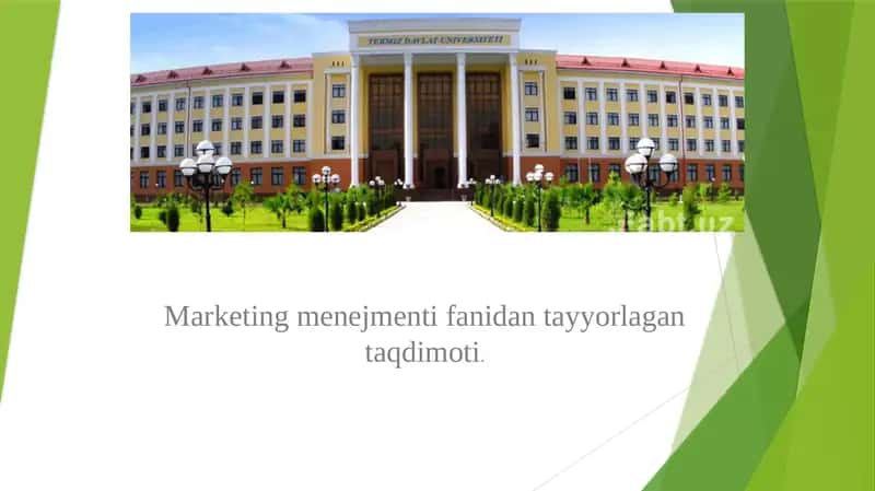 San'at marketingining nazariy konseptual asoslari