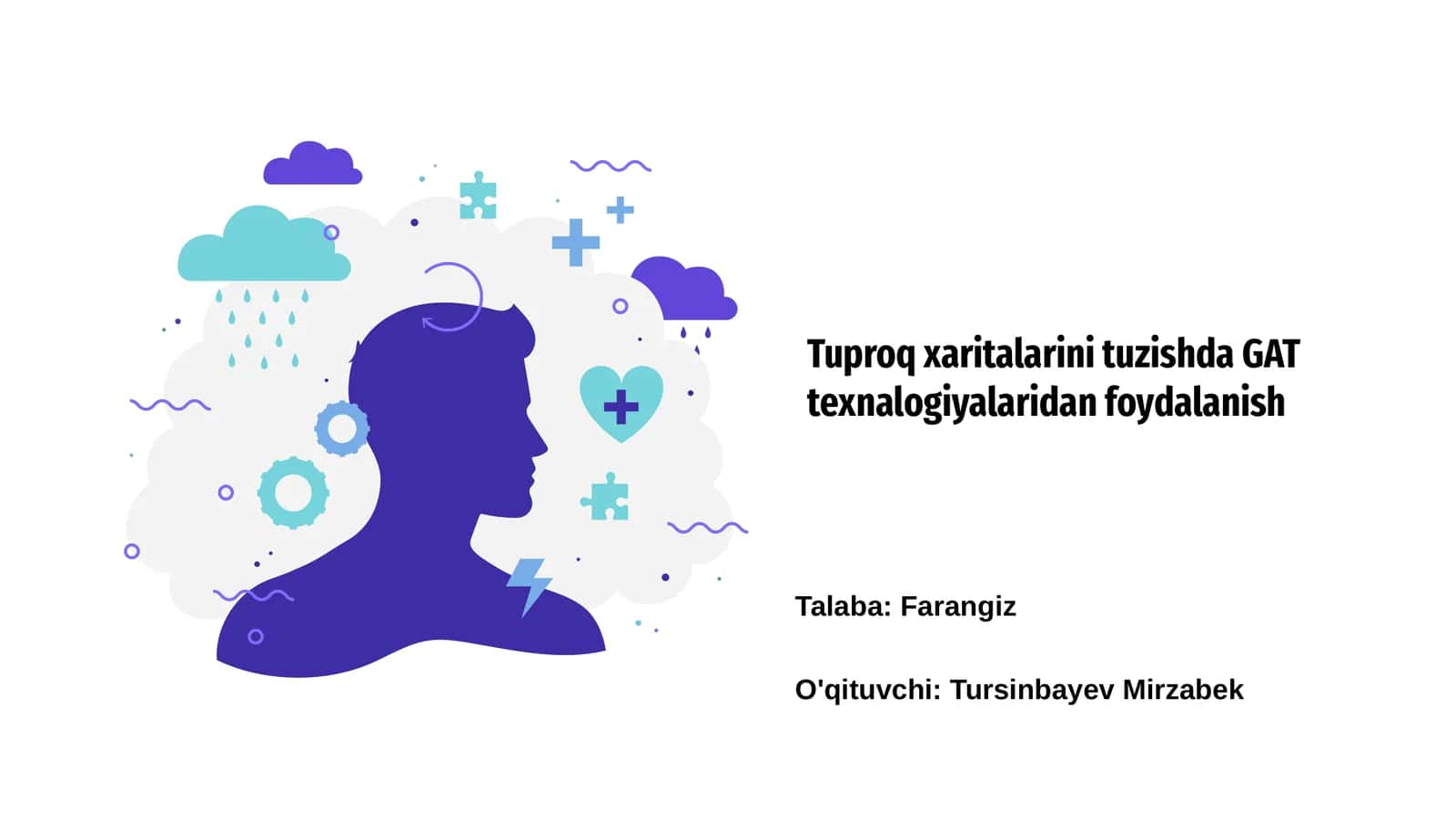 Tuproq xaritalarini tuzishda GAT texnologiyalaridan foydalanish