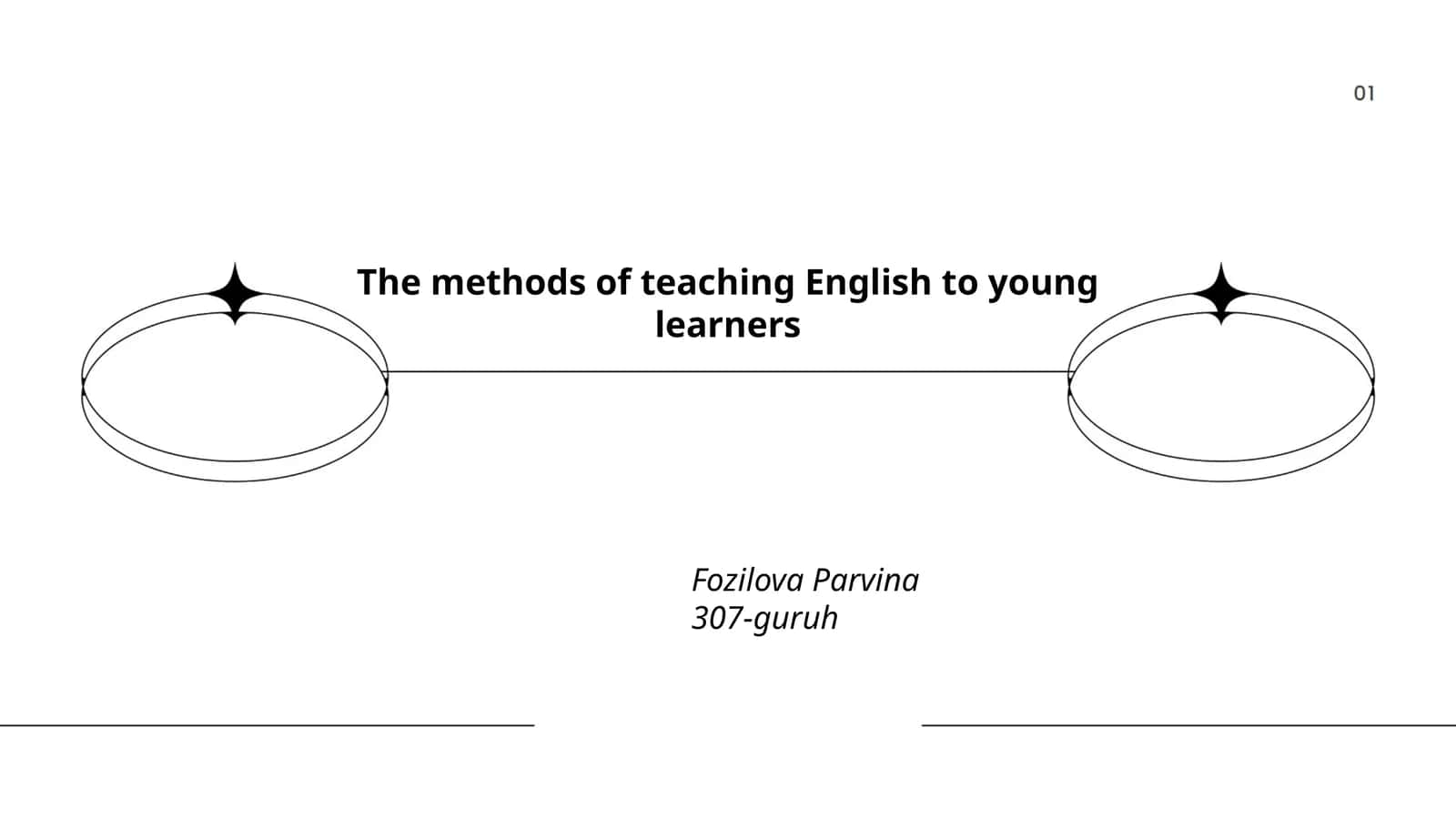 The methods of teaching English to young learners
