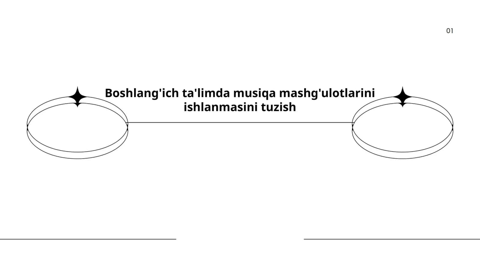 Boshlang'ich ta'limda musiqa mashg'ulotlarini ishlanmasini tuzish
