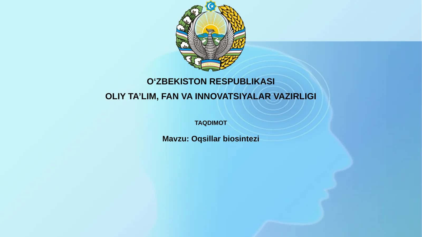 Oqsillarbiosintezi
