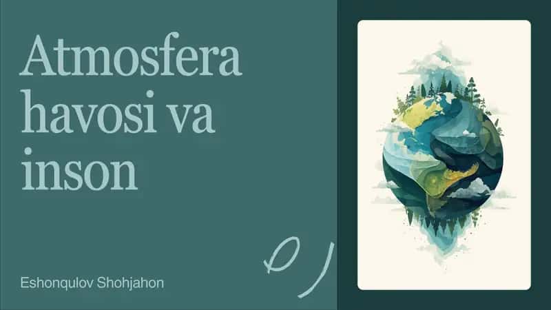 Atmosfera havosi va inson