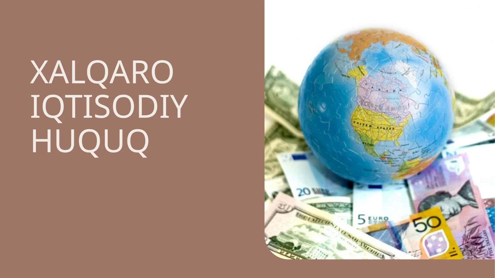 Xalqaro iqtisodiy huquq
