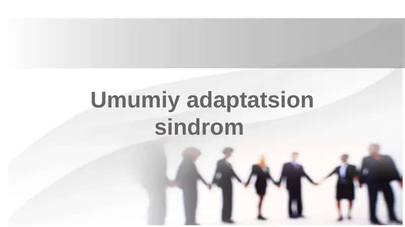 Umumiy adaptatsiya sindromi