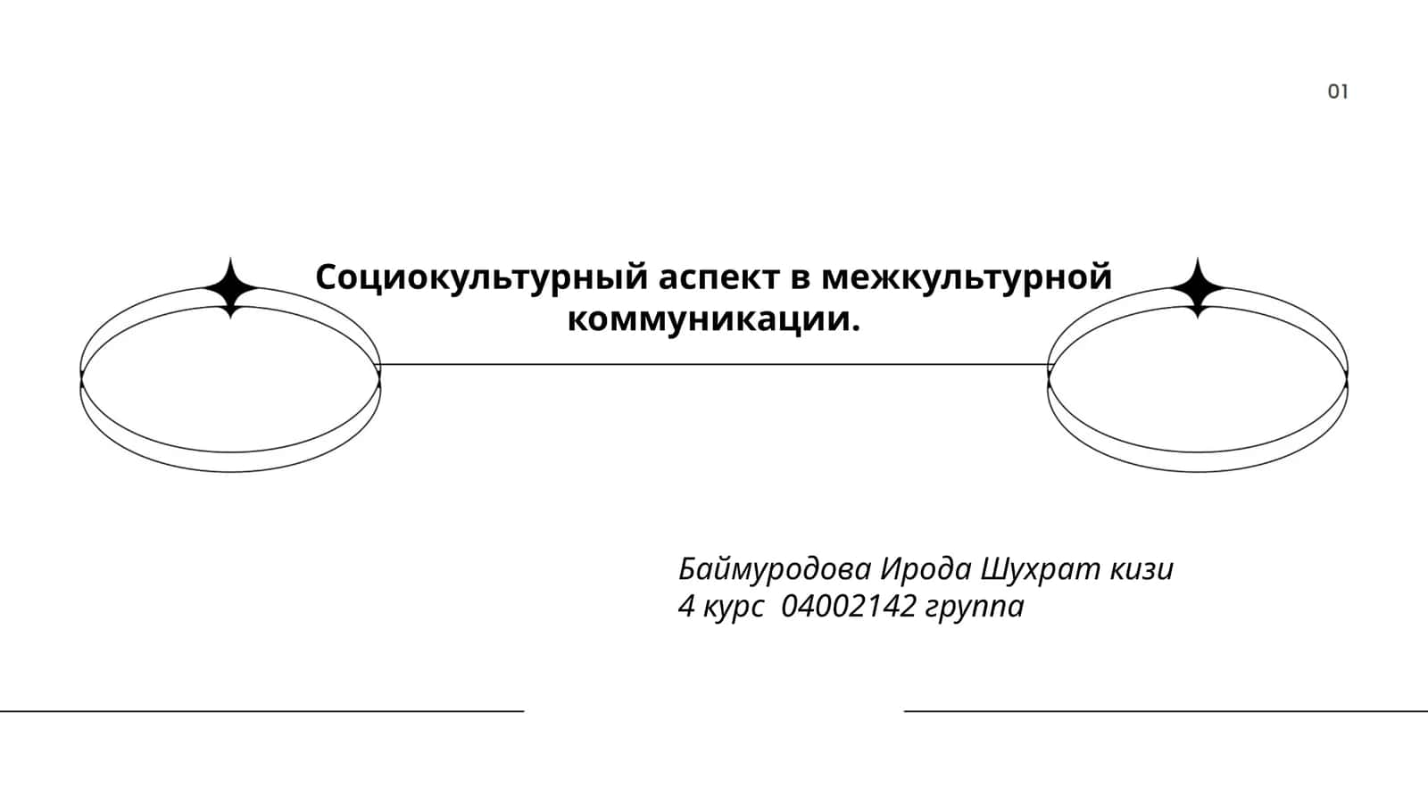 Социокультурный аспект в межкультурной коммуникации