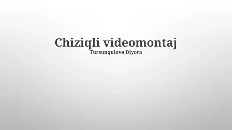 Ish jarayoni va eng yaxshi amaliyotlar