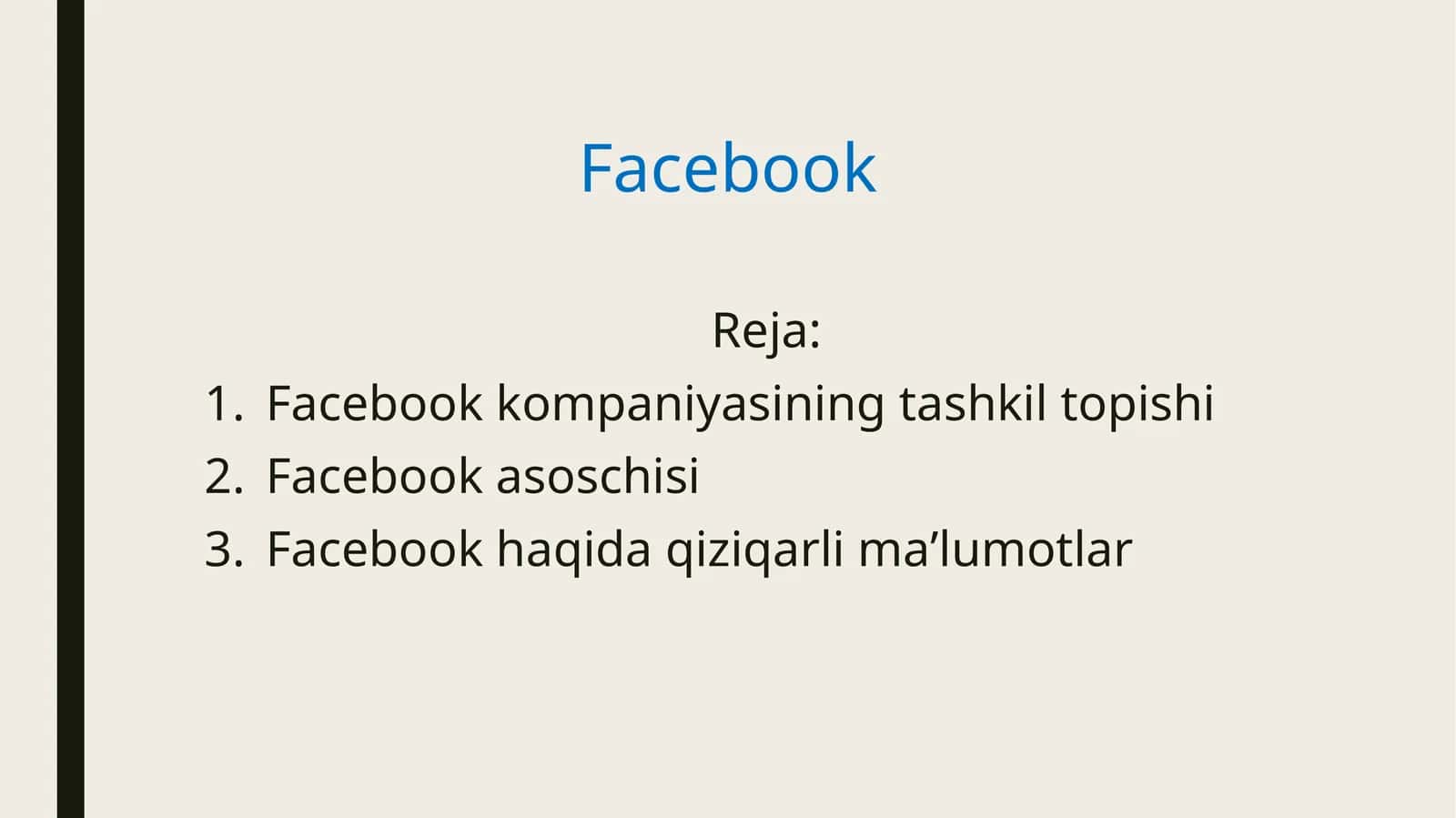Facebook