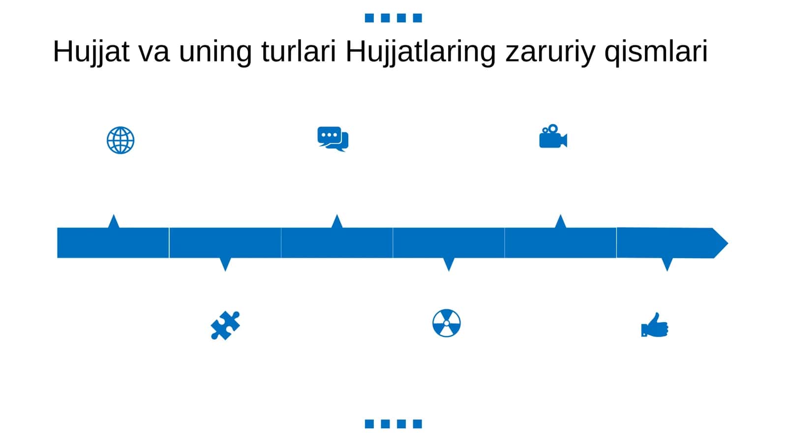 Hujjat va uning turlari Hujjatlaring zaruriy qismlari