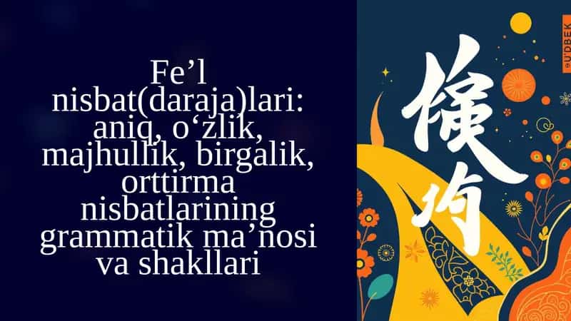 Fe’lnisbatlar