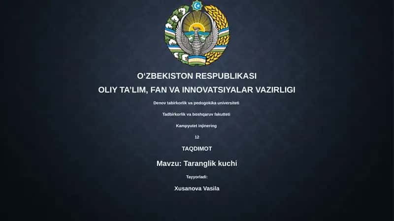 Taranglik kuchi