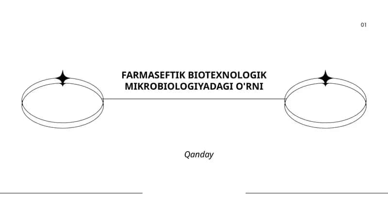 Farmaseftik biotexnologik mikrobiologiyadagi o'rni